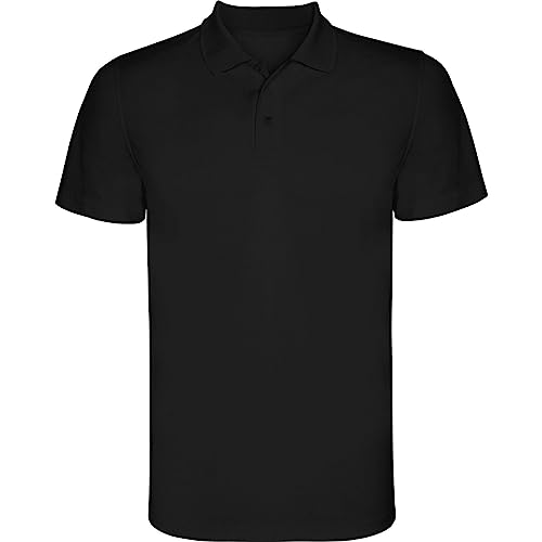 ROLY Polo Monzha 0404 Hombre Negro 02 L