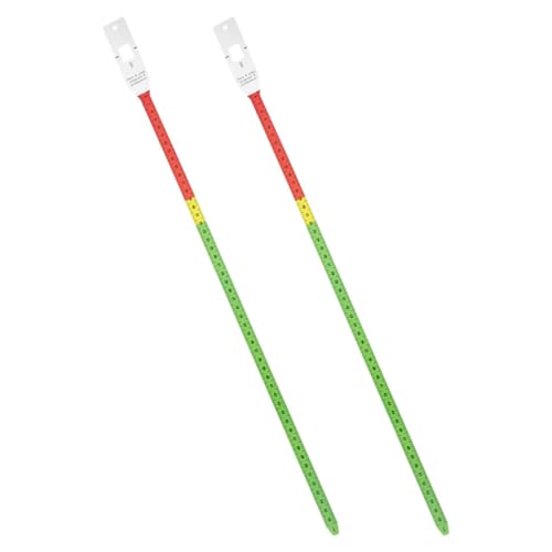 Cinta métrica para medir circunferencia de cabeza 2 piezas 56.5 cm miniatura 1