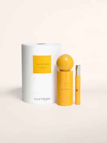 Courrèges Parfum – Estuche de agua de liesse 100 ml + vaporizador de viaje de 10 ml