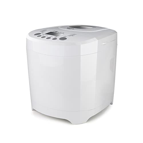 Taurus - Panificadora con Amasado y Cocción del Pan |3 Niveles de Tostado y Programable hasta 13h | 12 Programas y Función mantener caliente | Dos pesos 600 y 900g | Pantalla + Accesorios