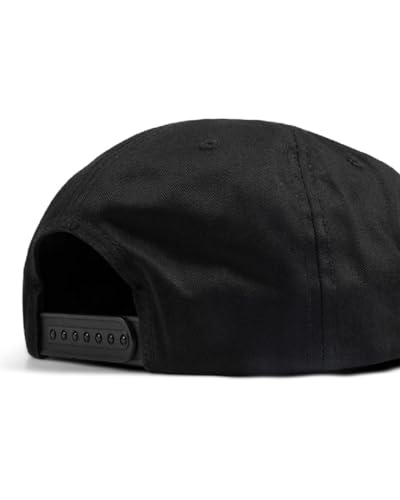 Image of Thrasher Skateboard Magazine Snapback Airbrush Skate Hat, Black, One Size