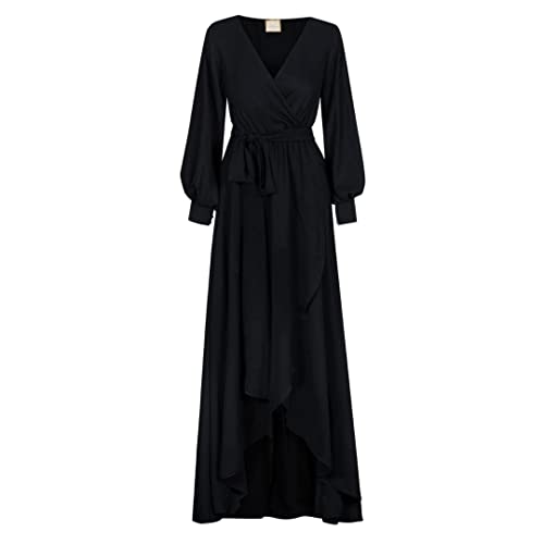 Swing Fashion Women's Irmina Damen Langes Elegantes Festliches Kleid | Partykleid | Abendkleid | Hochzeitskleider | Abschlussballkleid | Ballkleid |...