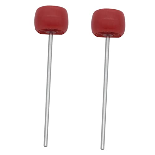 Abaodam 2 piezas Macillos de Fieltro para Bombo miniatura 1