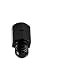 Produktbild Spiegeladapter M8 x 1.25 mm Rechtsgewinde M10 x 1.25 mm Linksgewinde schwarz 25x13mm Gewinde-Adapter für Motorrad-Spiegel