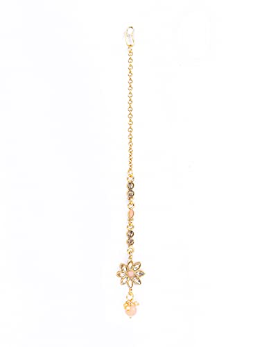 Women's Pink Plated Jewellery Set