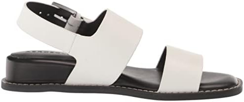 Aerosoles Women's YUMI Flat Sandal, White Leather, 5.5 | Image 5