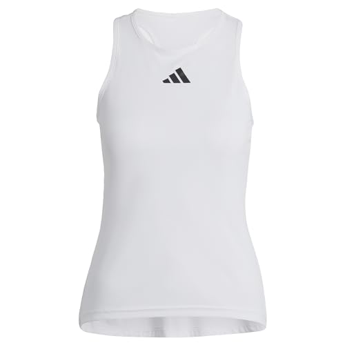 Débardeur de tennis femme adidas blanc taille S respirant et ultra léger