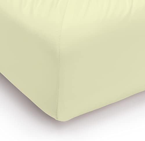 Rohi Extra Deep 16"/40cm Small Double Deep Fitted Bed Sheets  Easy Care Deep Fitted Mattress Bed Sheets (Peach, Small Double)