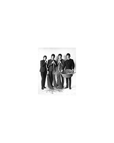 Photo The Beatles Paul McCartney John Lennon Ringo Star Harry 20,3 x 25,4 cm (OP-399) - Les Beatles, Paul McCartney, John Lennon, RIngo Starr, George Harrison Photo The Beatles Paul McCartney John Lennon Ringo Star Harry 20,3 x 25,4 cm (OP-399)