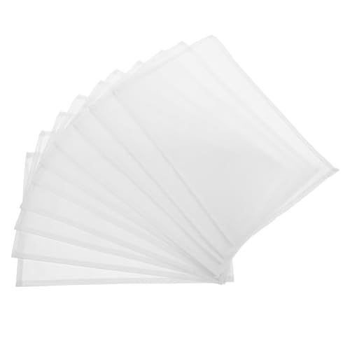 POPETPOP 10pcs Blank Marathon Race Bibs Running Numbers Bib Magnets for Sports Competitions