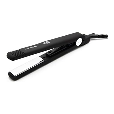 Corioliss C Style Hair Straightener for Women Professional Titanium Plates Flat Iron UK Plug (Black Soft Touch) Cover
