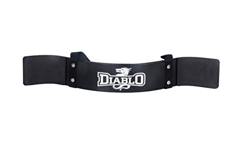 Image of Diablo Arm Blaster for Muscle Arms Bicep Builder with Heavy Duty Padded Straps (Sticker White)