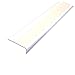 Price comparison product image Unequal White Plastic PVC Corner 90 Degree 1M (39.37") Trim Wall Corner Guard Edge Protector TMW Profiles (20mm x 10mm x 1M)