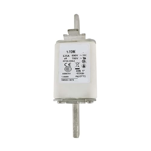 Fusible rapide 170M3813 pièce de protection haute tension pour circuits électriques