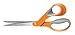 Fiskars 8-Inch Softgrip Scissors,Orange