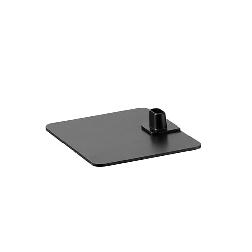 ALCO-Albert 905-11 - Base metálica para lámpara de escritorio LED 905-11, incluye material de montaje, base estable para lámpara LED