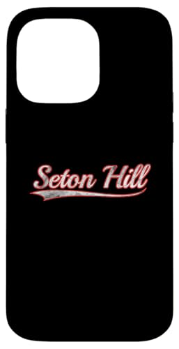 Seton Hill Vintage Varsity Distressed Throwback Style �X�}�z�P�[�X iPhone 14 Pro Max �p