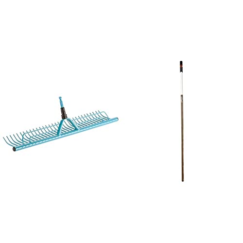 GARDENA(�K���f�i) �Ő����[�L �^�[�R�C�Y�u���[ 60cm�� 11cm�ܒ� 3381-20 & �ؐ��_�n���h�� �i�`������ 130cm�� 3723-20 �R���r�V�X�e�� [�Z�b�g]