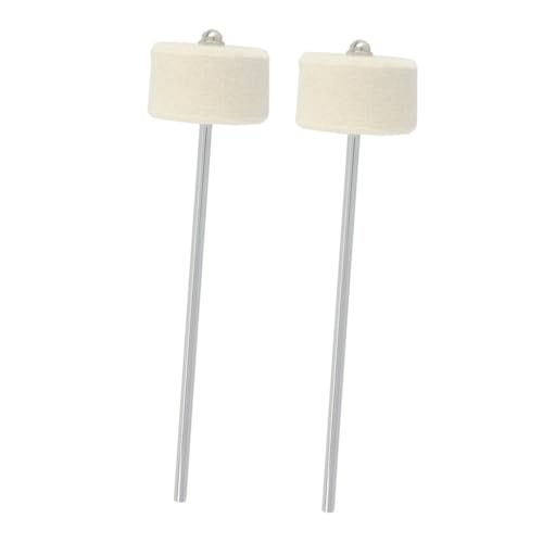 Pedal Simple para Batería con Mazo de Fieltro 2 Piezas miniatura 1
