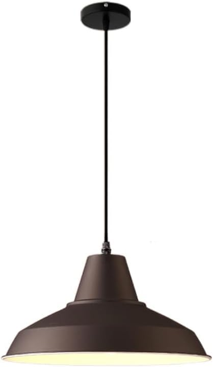 Suspension créatif et personnalisé Lampe Vintage Noir E27