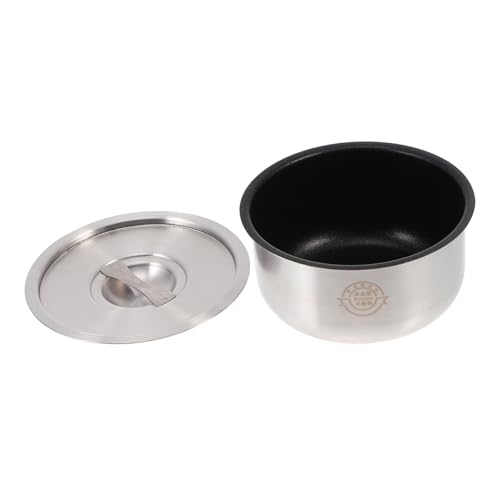 Cabilock 1 Cuenco De Acero Inoxidable Plateado