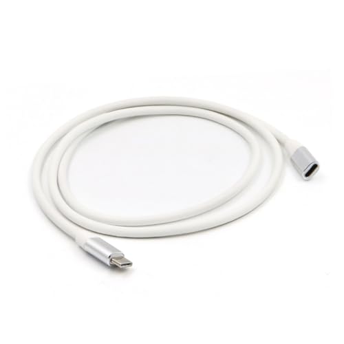 RORPOIR オス-メス 延長ケーブル 対応 データ転送 充電用 グレー