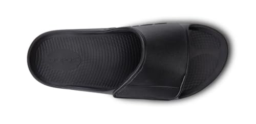 Image of OOFOS OOahh Sport Flex Recovery Sandal (Matte Black, US Footwear Size System, Adult, Women, Numeric, Medium, 14)