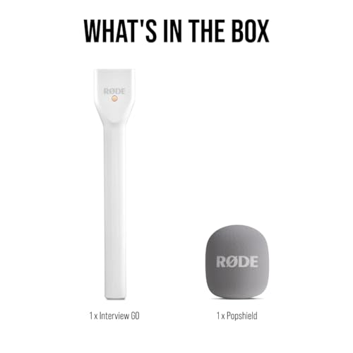 RØDE Interview GO Handheld Adaptor for RØDE Wireless Microphones (White) by Rode - Image 3