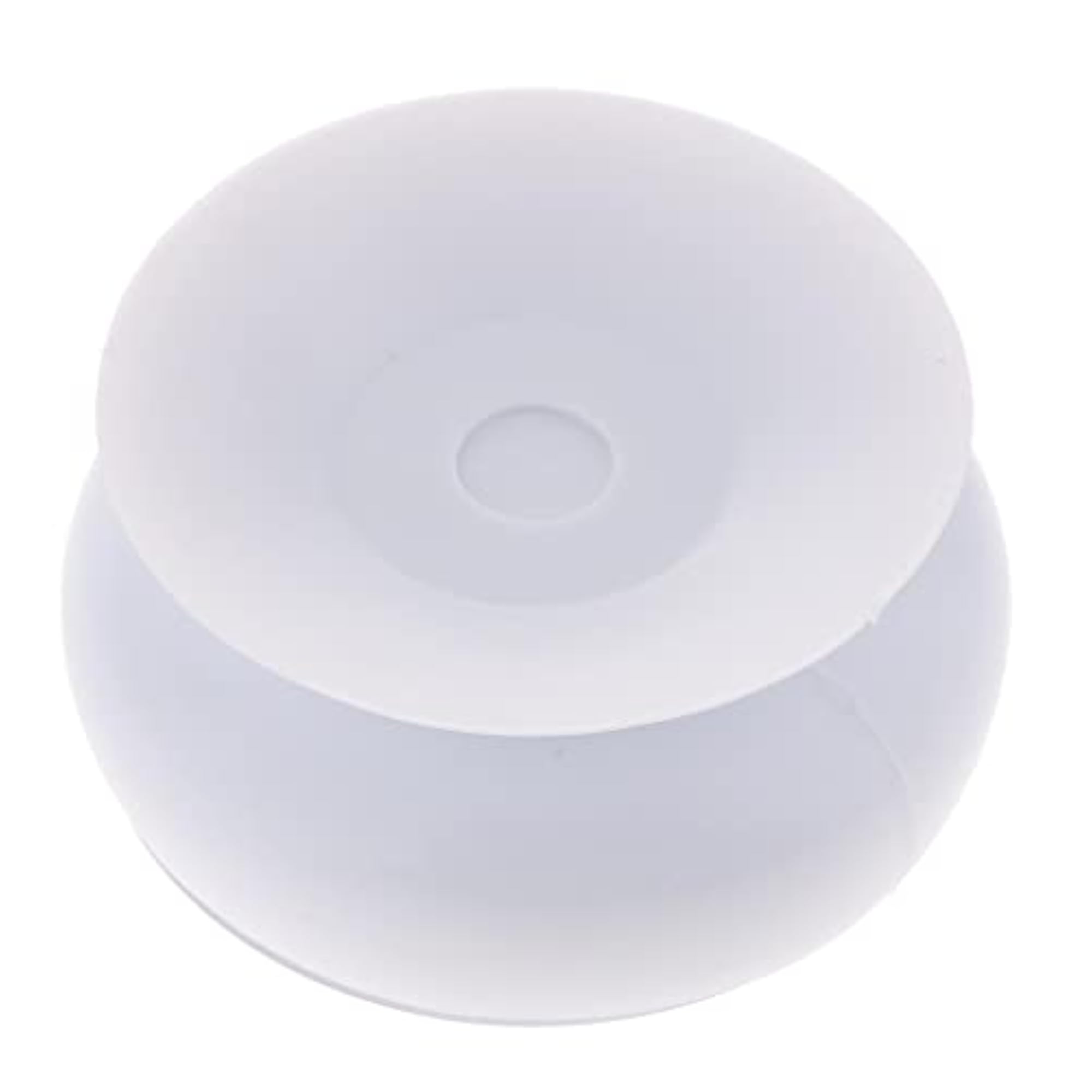 Waterproof Bathroom Shower Wall Clock with Suction Cup, White
