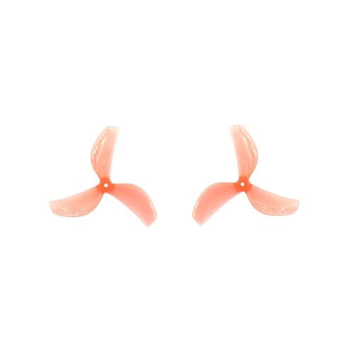 4 Pairs 45mm 3-PC Propellers Compatible With 1mm 1.5mm RC FPV Racing Freestyle 1.8inch Cinewhoop Toothpick Drones DIY Parts Comp
