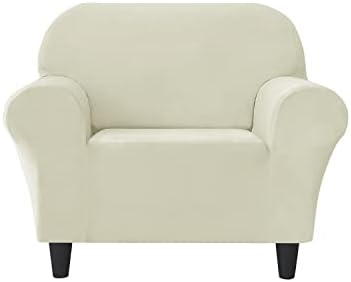 SYLC Sofa Cover with Separate Seat Cushions and Backrests Stretch Velvet Sofa Slipcover Couch Covers Furniture Protector Split Combined (Dark green,Large 4 Seat Set 7 PCS)