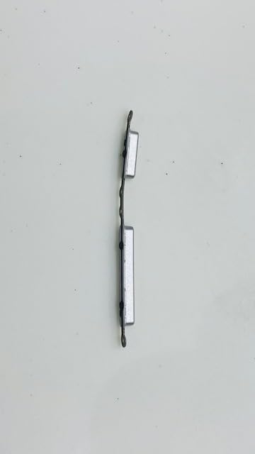 MrSpares Power On Off Volume Up Down Body Button Side Out Key Outer Button Compatible for Samsung Galaxy Tab A 8.0 2019 SM-T295 : Silver