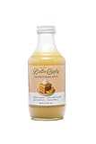 Butter Country Rich & Creamy Peach Syrup for Pancakes and Waffles, All Natural Fruity Topping Use on Drinks, Desserts, French Toast - 16 fl oz Bottle