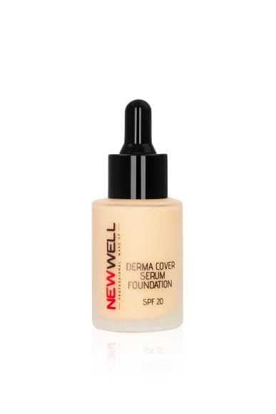 new well Porcelain Make Up Derma Serum Foundation 02