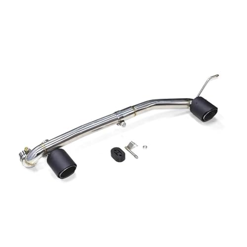 Embout pot d'échappement carbone double 54mm pour remplacer vos sorties rouillées