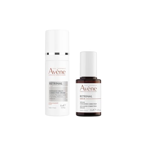 Image of Avene Retrinal Intensive Multi-Corrective Cream, Wrinkle Cream, Retinal Anti Aging Face Cream with Retinaldehyde, Niacinamide & Hyaluronic Acid, Anti Aging Moisturizer Reduces Wrinkles & Fine Lines