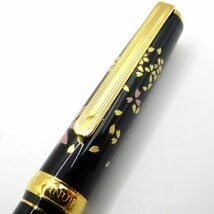 プラチナ 万年筆 型番不明 EF 桜 ○ セルロイド 『桜柄』 | プラチナ万年筆