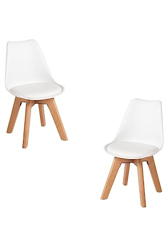 Regalos Miguel - Ofertas Límite - Pack 2 Sillas Synk Kid (Infantil) - Blanco
