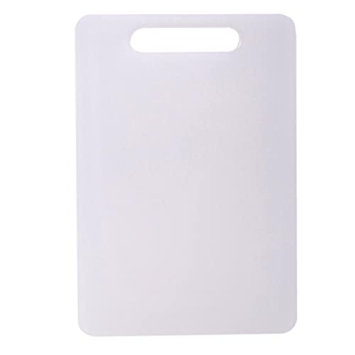 Luciano Everyday Essential Durable Plastic Cutting Board, 12 X 8.3 Inches, White #TOP3