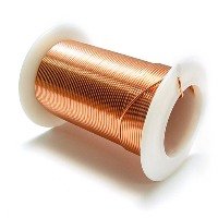Bare, Soft Copper Wire, Bright, 22 AWG, 0.025" Diameter - 10 LBS SPOOL