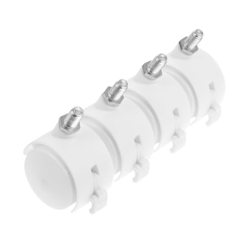 キャスターホイール 家具用キャスター ローリングチェア交換用 ゲーミング ブレーキ付き 小型 カート デスク用 ホワイト 4個(6.00X4.50X3.00CM)