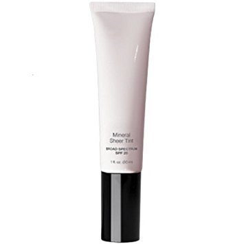Lisher Mineral Sheer Tint SPF 20 - Crema tintada ligera enriquecida en minerales con protección solar de amplio espectro, acabado transparente