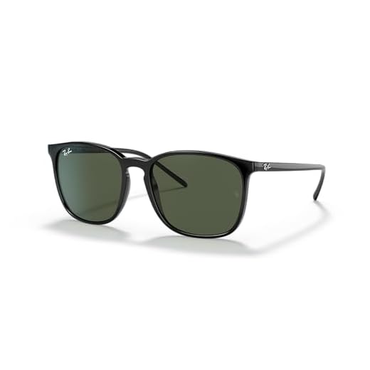RAY-BAN 0RB4387 Gafas de sol, Black, 55 para Hombre