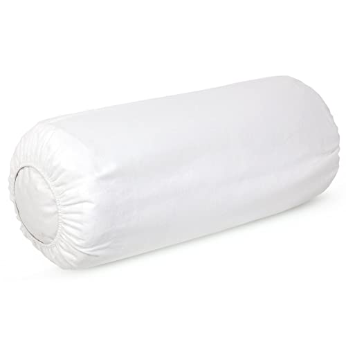 Linnea Housse de Protection de traversin imperméable 70 cm Arnon Molleton 100% Coton contrecollé polyuréthane