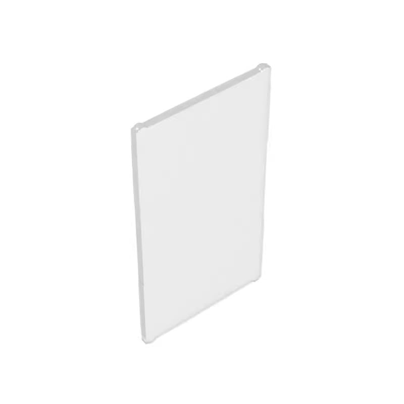 Gobricks 60803 Door Glass for Window 1x4x6 50 Pieces GDS-877 Compatible with Lego Building Blocks Color:Trans-Clear โ image 1