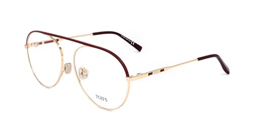 Tod's Red Women Optical Frames : Finies les montures lourdes et tristes