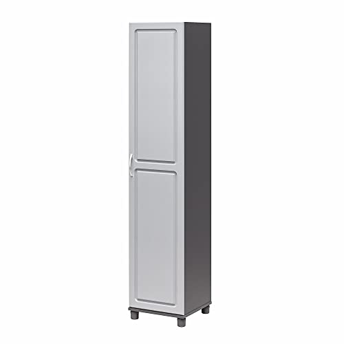 SystemBuild Kendall 16" Utility Storage Cabinet in Gray