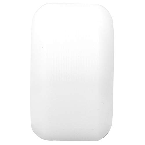 Ymiko Skateboard Wheels, Skate Wheels 52x32mm 4PCS MS2407 PU White Hardness Skateboard Double Rocker Wheel Longboard Wheels for Double Warped Plate