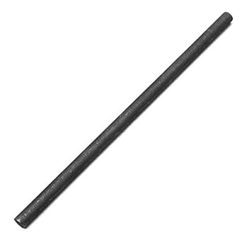 FZN Graphite Electrode Bar |Carbon Stirring Rod|Carbon Rod 6 MM Dia x 200 MM Length With 99% Purity 60-70% Density (Pack of 1)