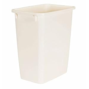 Rubbermaid FG280500BISQU rechteckiger Kunststoff Papierkorb